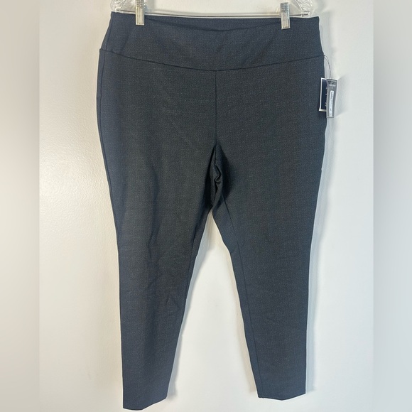 Counterparts Pants - Counterparts Charcoal Dress Leggings Size XL Professional Stretch